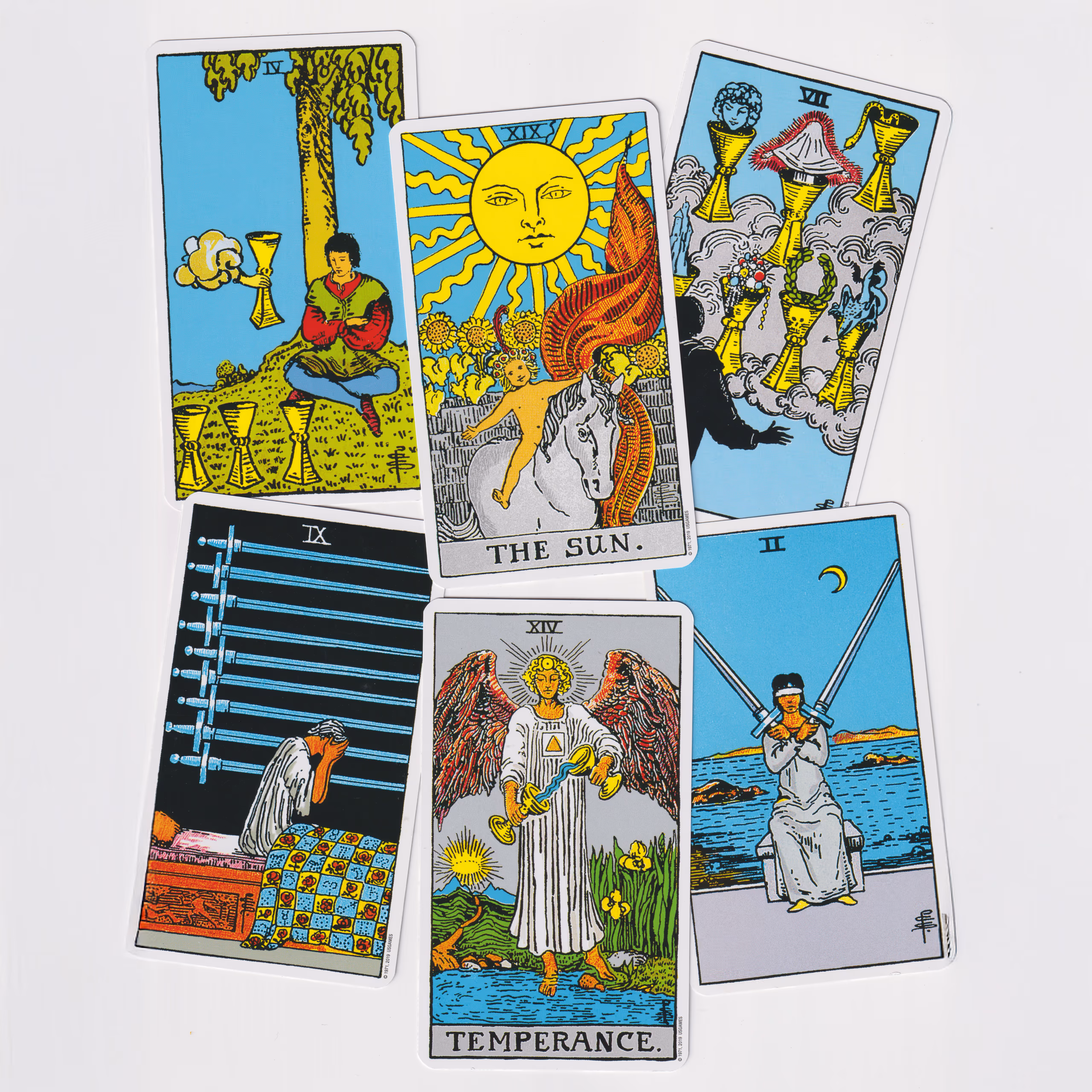 a tarot spread, July 2026